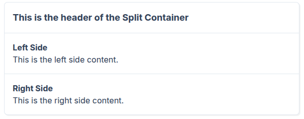 Split View on Mobile